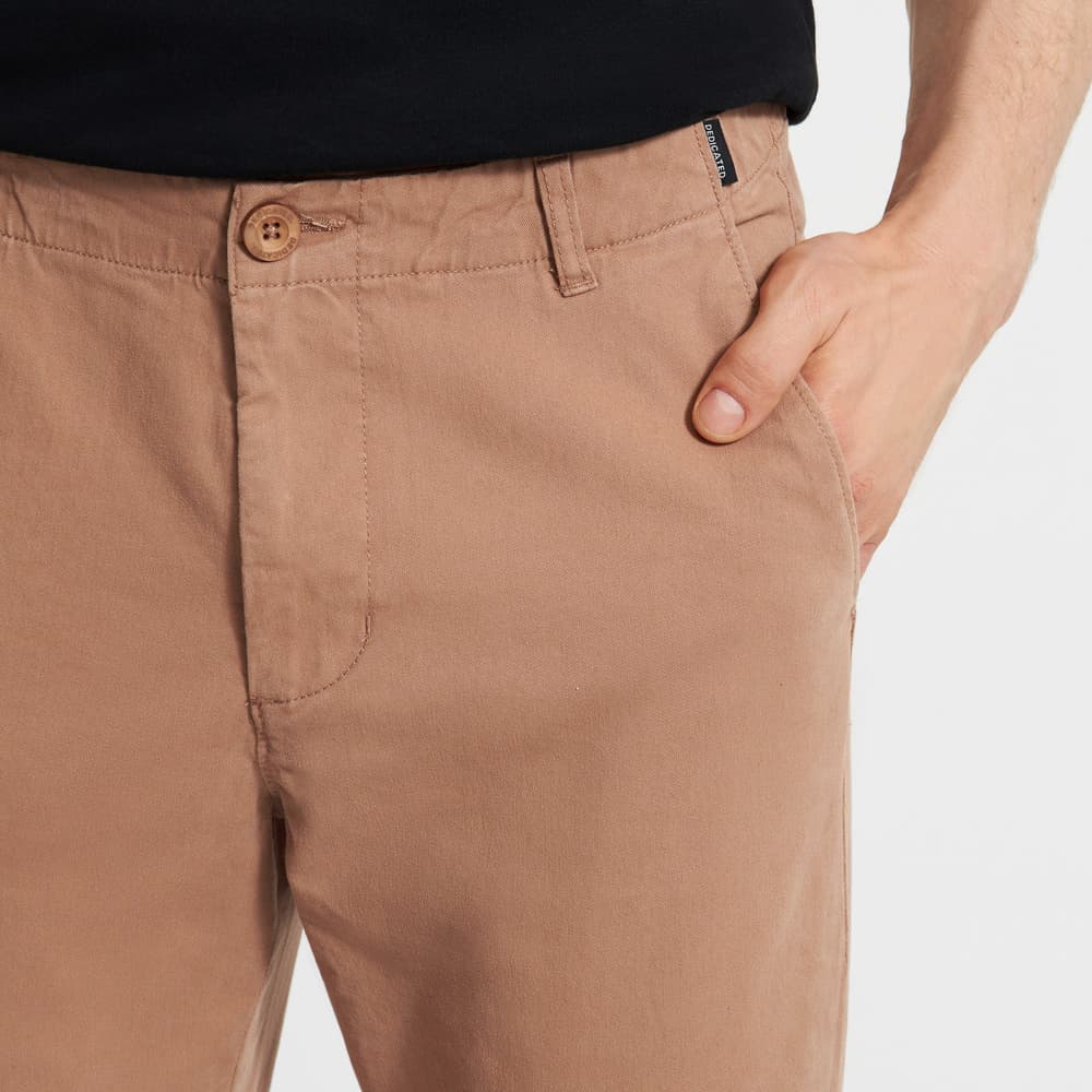 Chino Pants Sundsvall Wood Brown