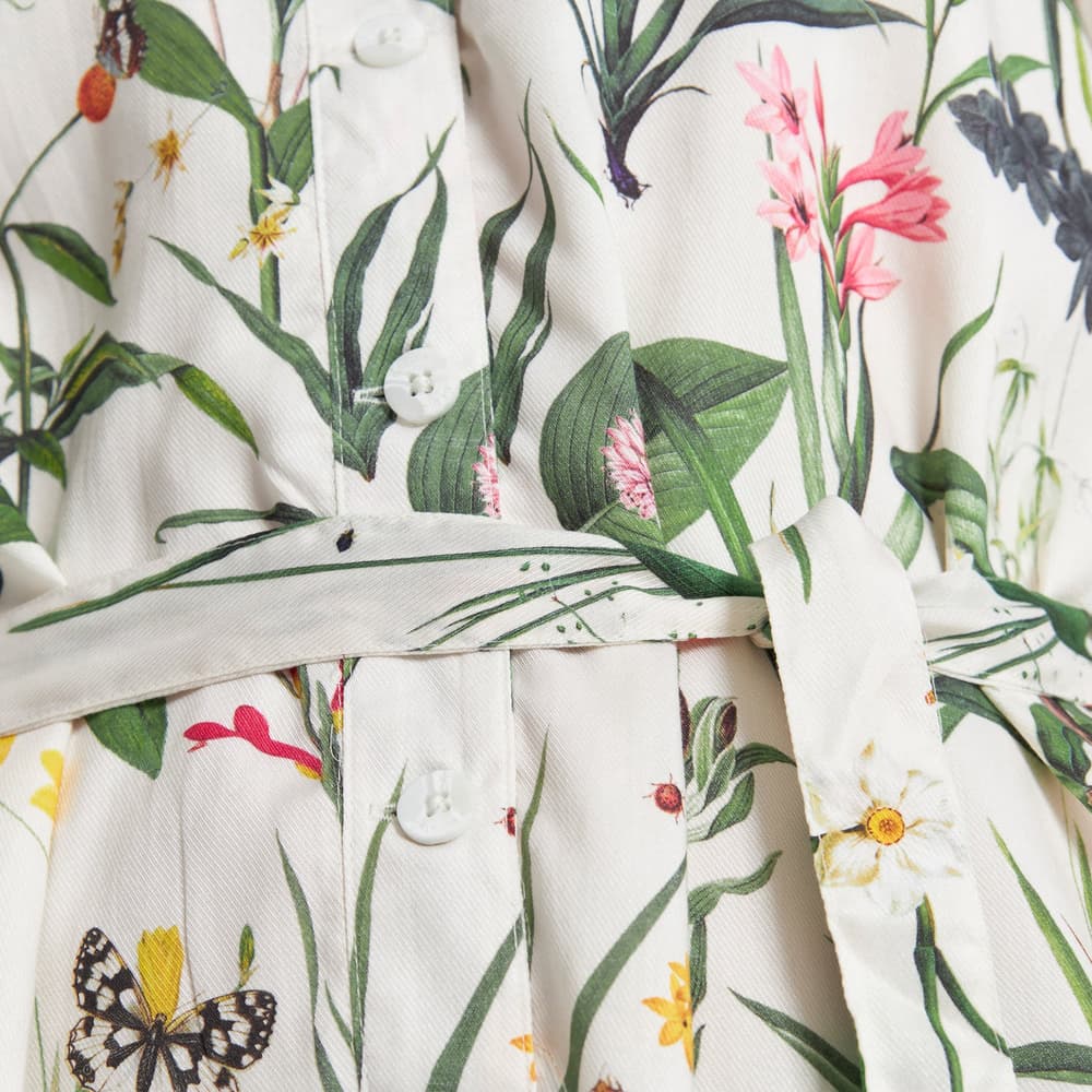 Dress Bornholm Flower Field Off-White