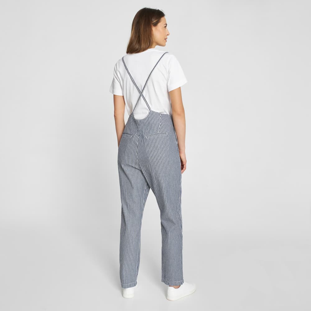 Jumpsuit Emmaboda Work Stripe Blue