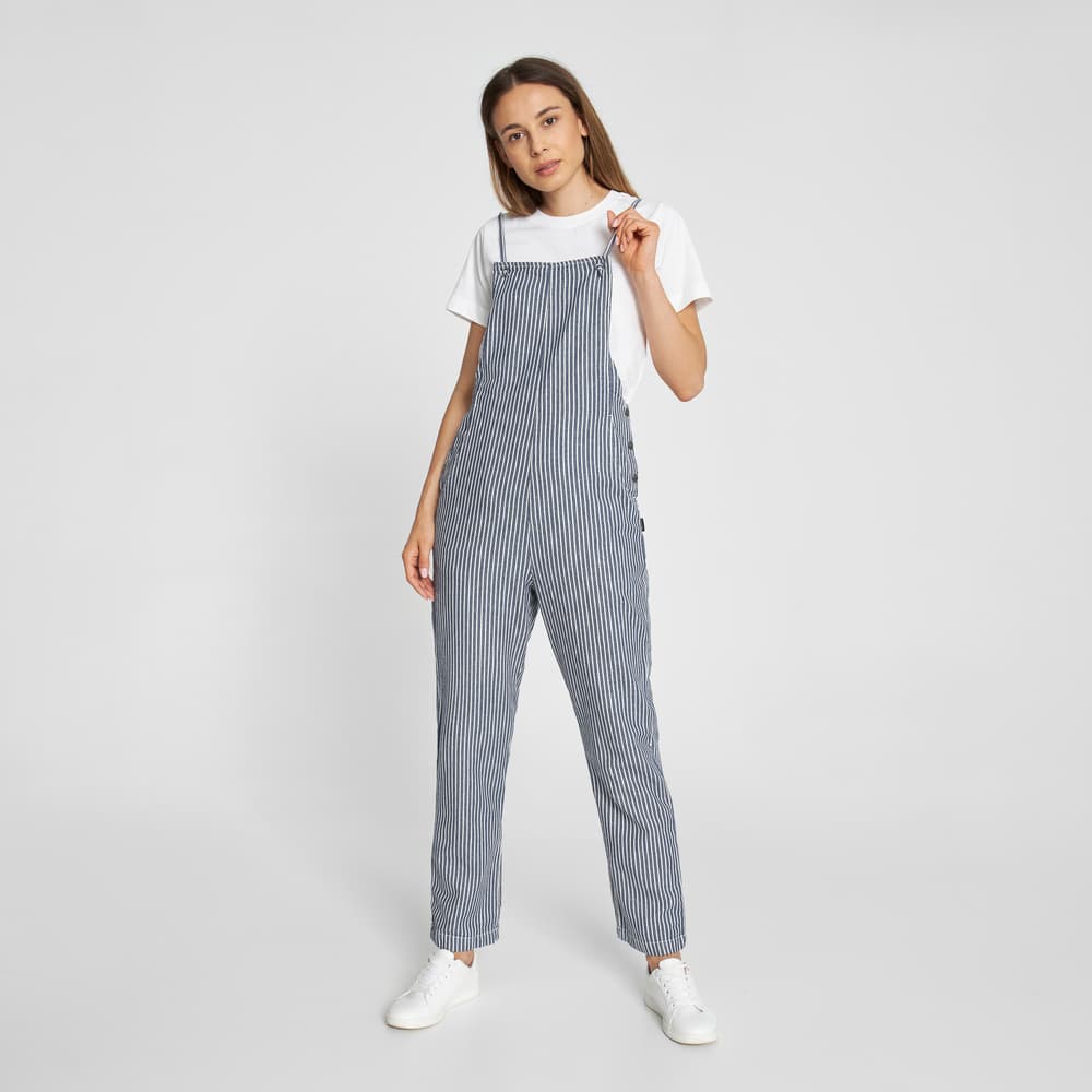 Jumpsuit Emmaboda Work Stripe Blue