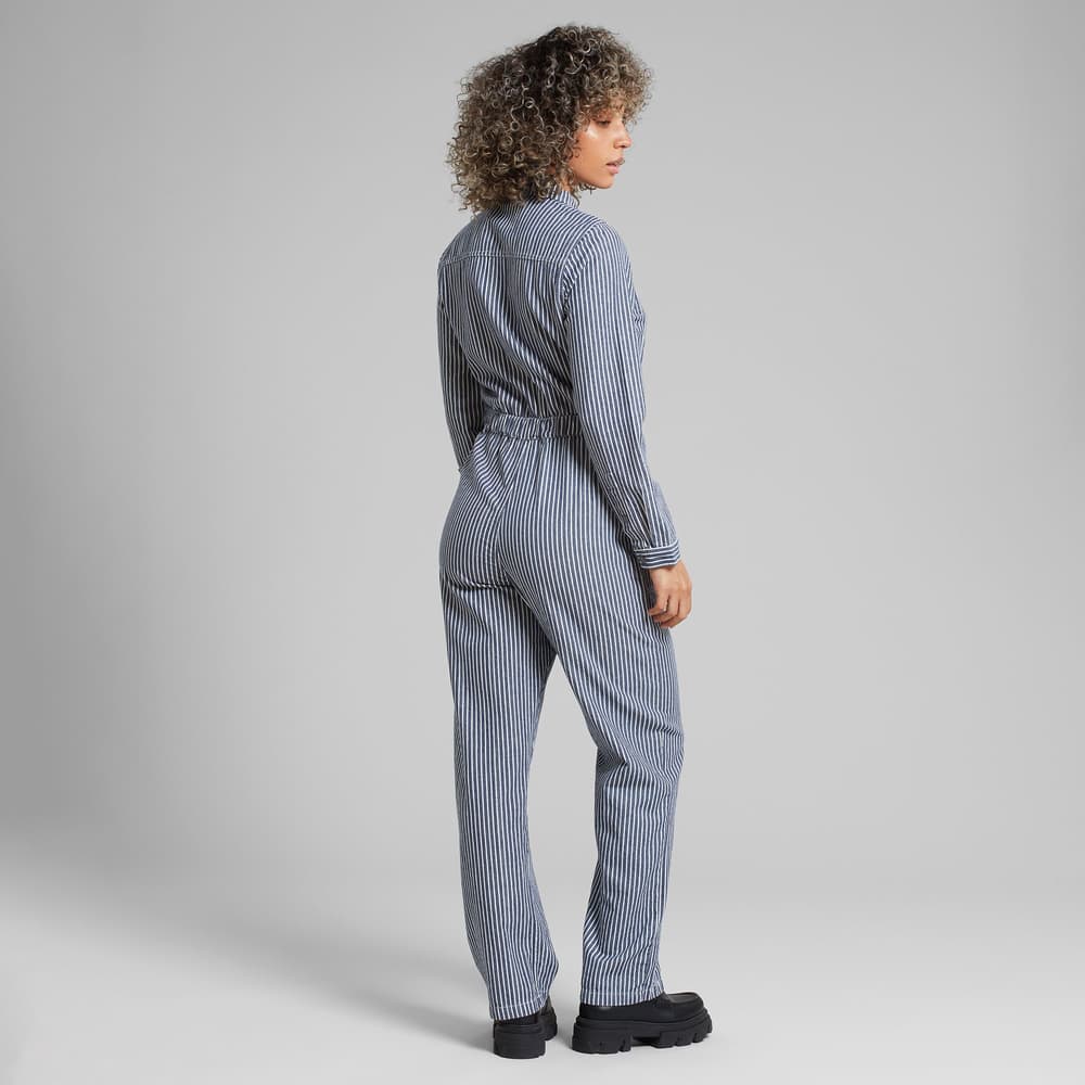 Overall Hultsfred Work Stripe Blue