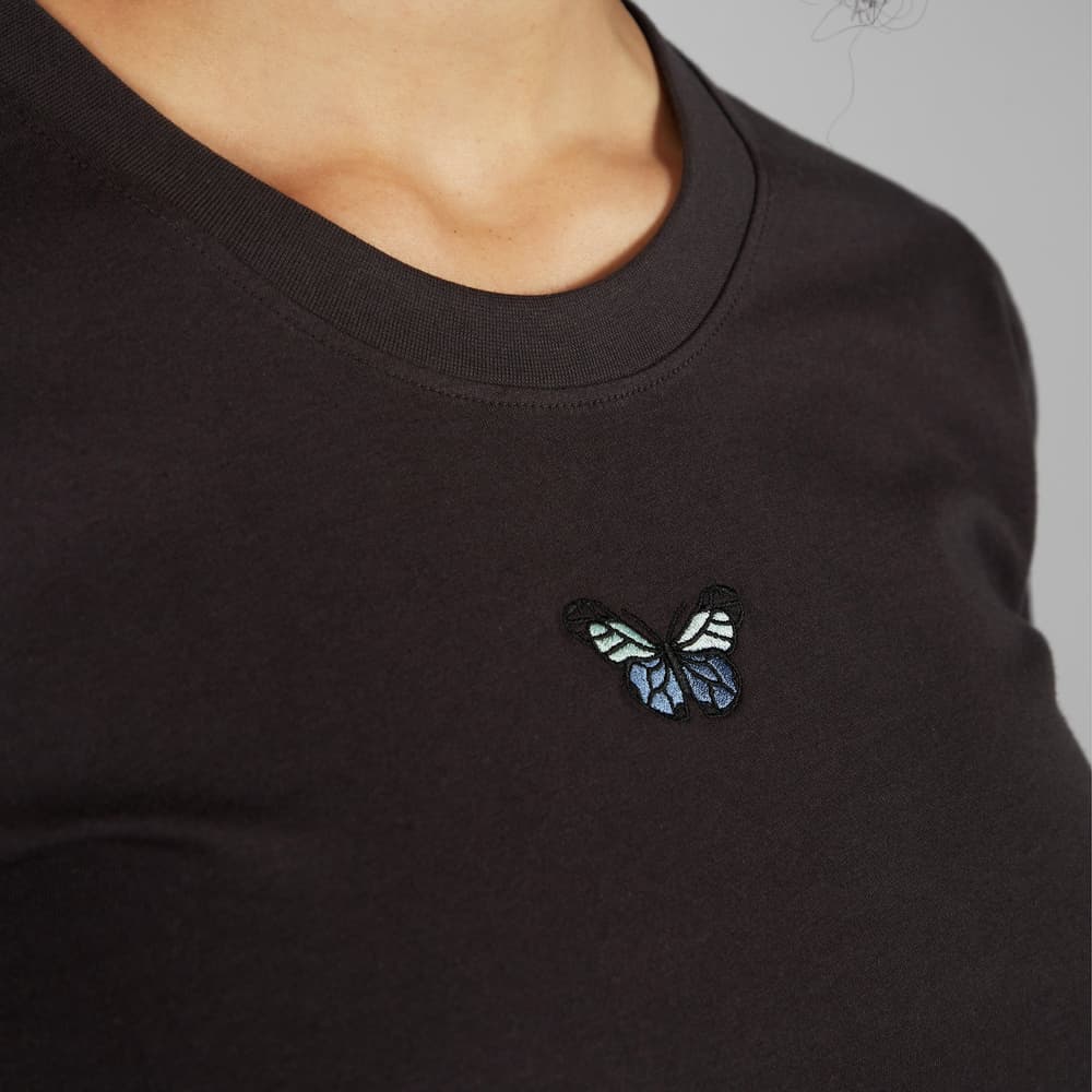 T-shirt Mysen Butterfly Charcoal