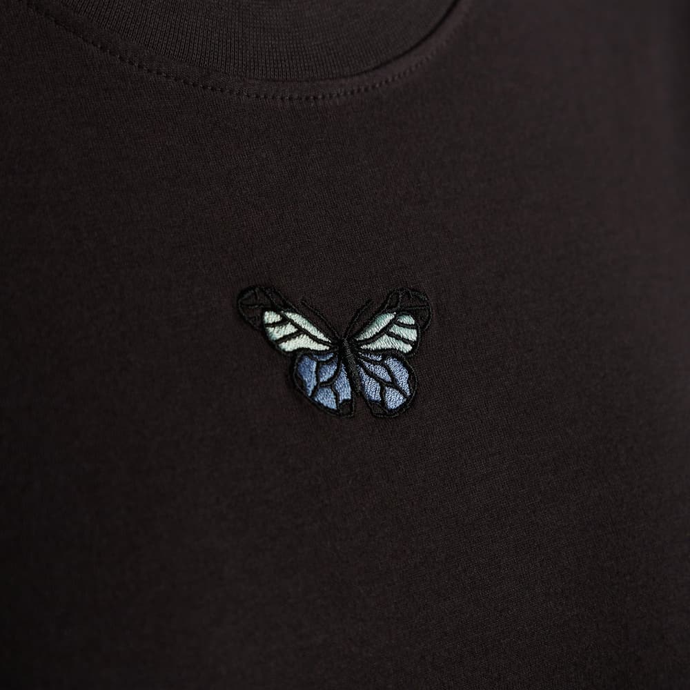 T-shirt Mysen Butterfly Charcoal