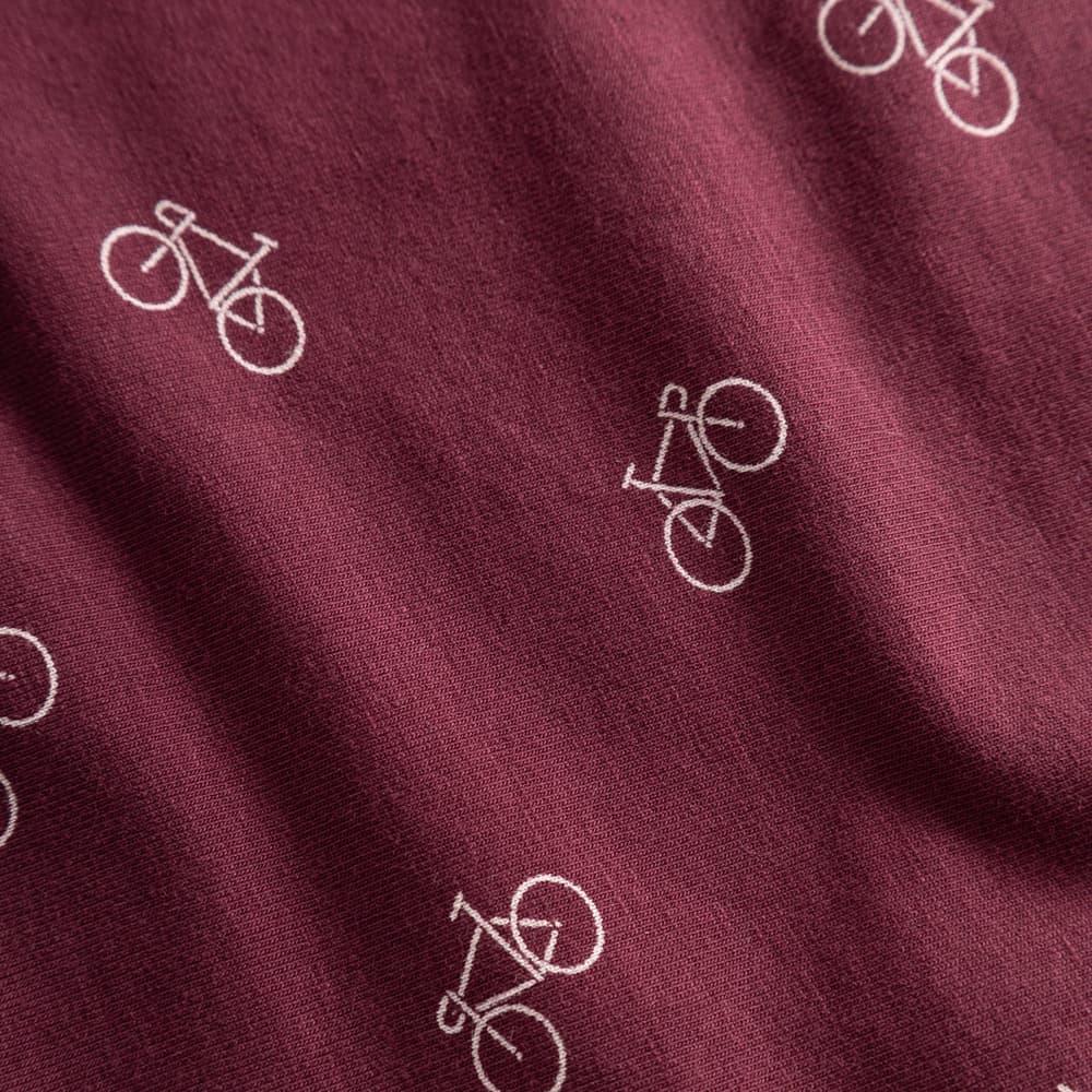 Boxer Briefs Kalix Bike Pattern Burgundy