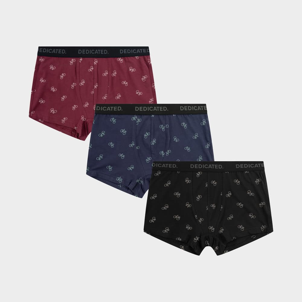 Boxer Briefs Kalix Bike Pattern 3-pack