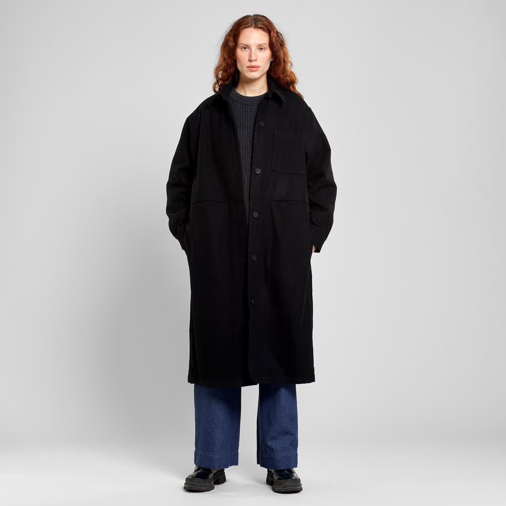 Coat Furbo Black