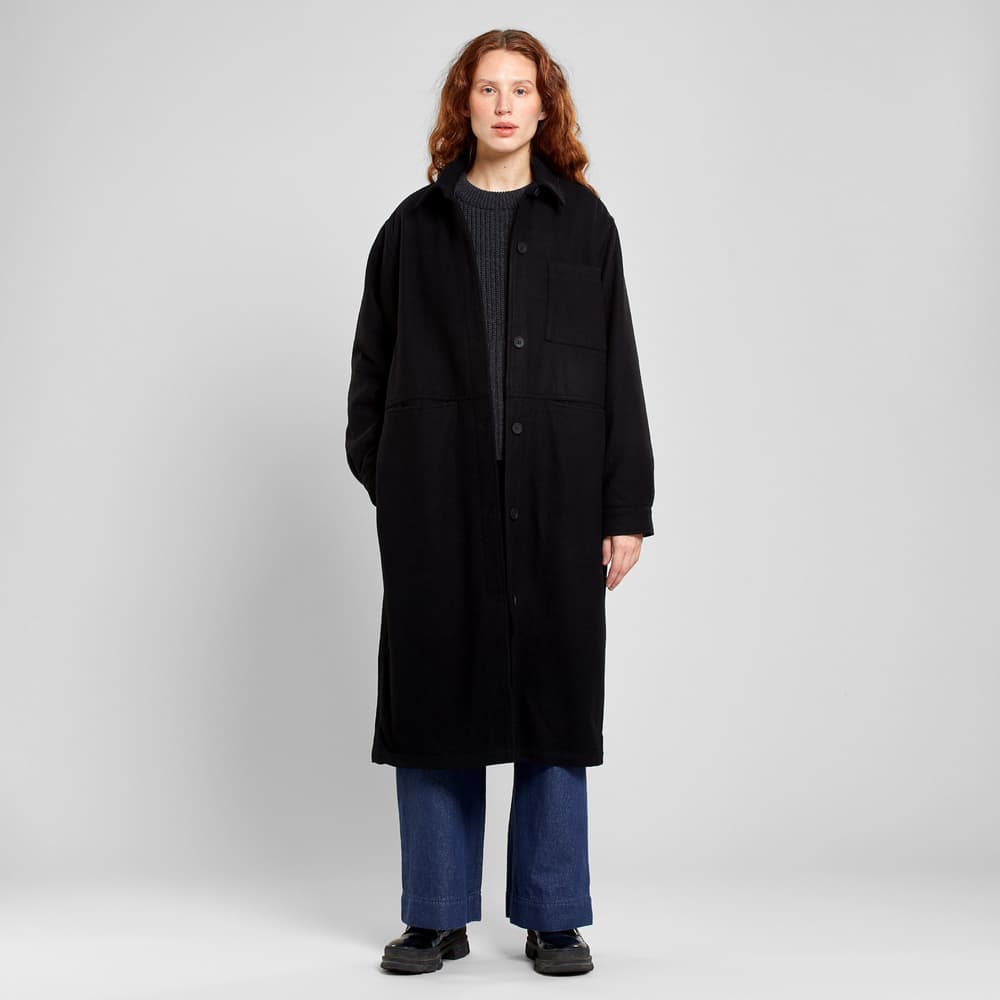 Coat Furbo Black