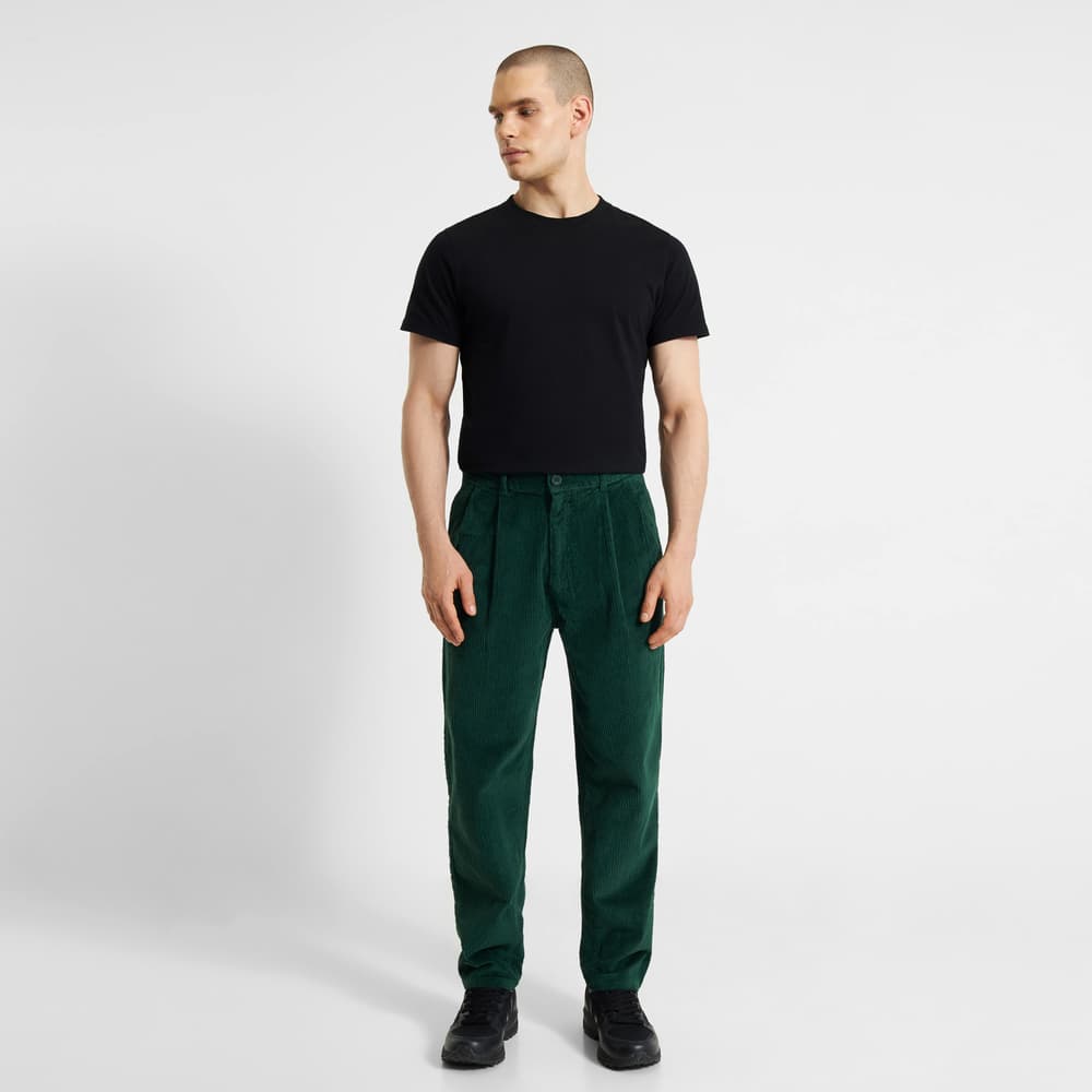 Pants Sollentuna Corduroy Dark Green