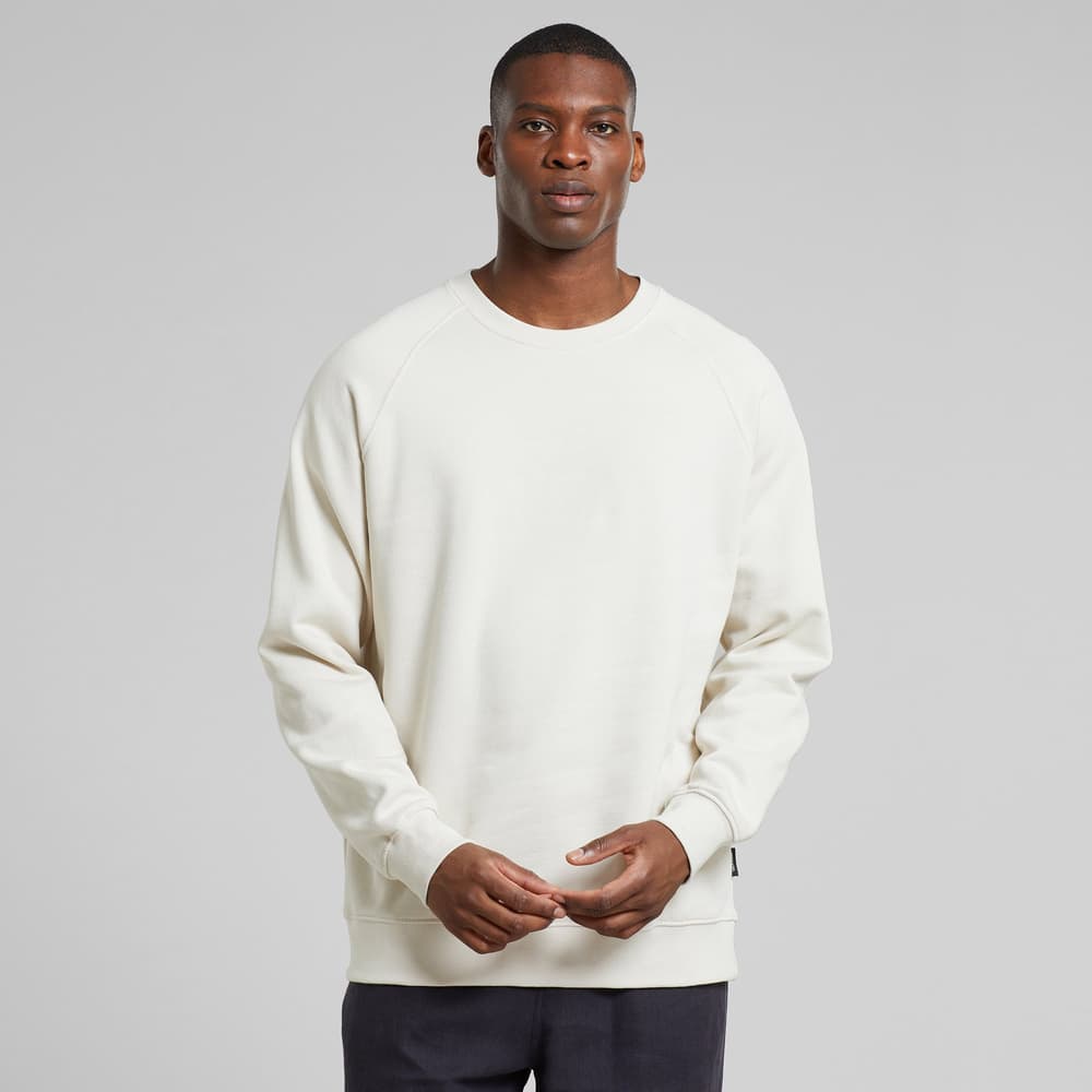 Sweatshirt Malmoe Base Oat White