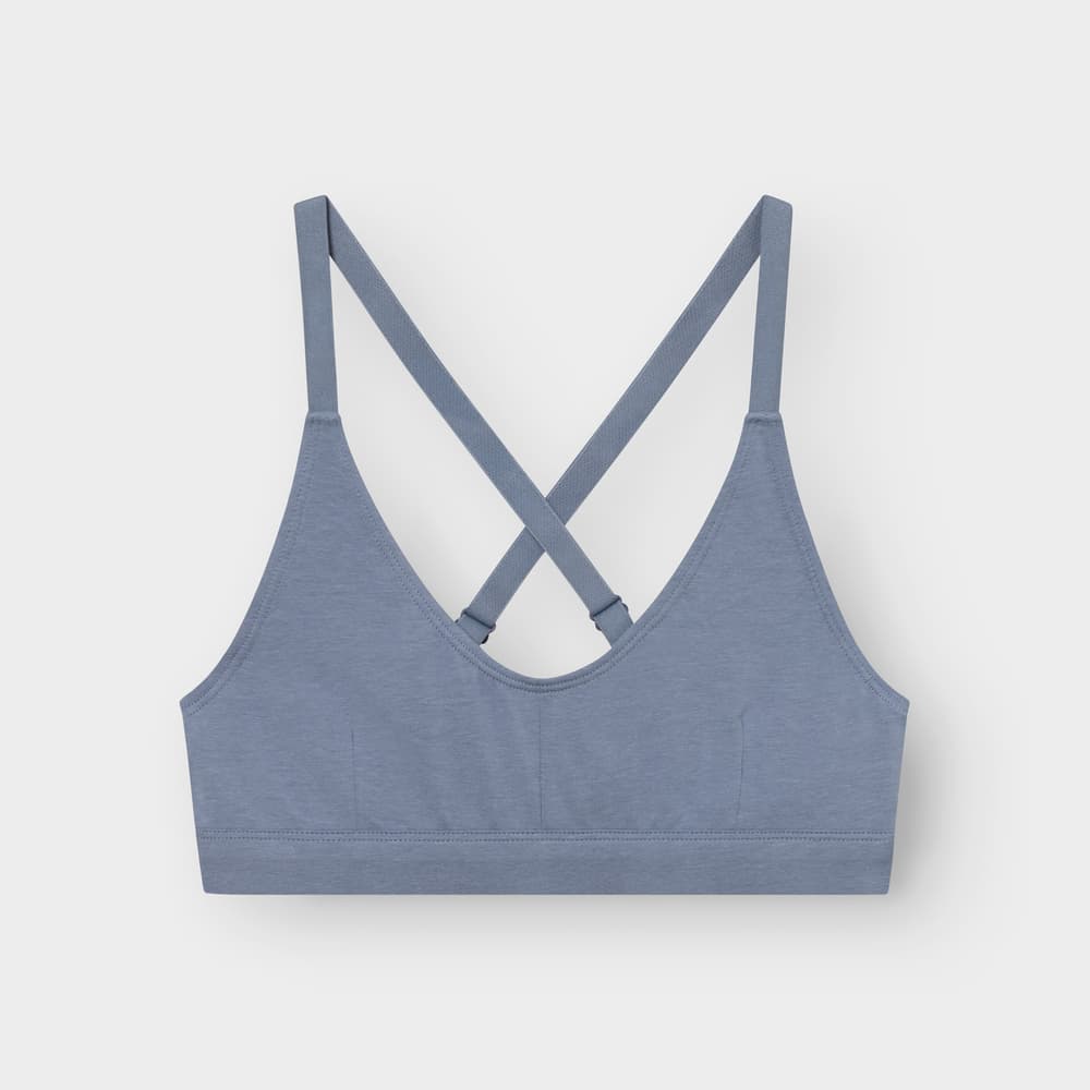 Soft Bra Junsele Steel Blue