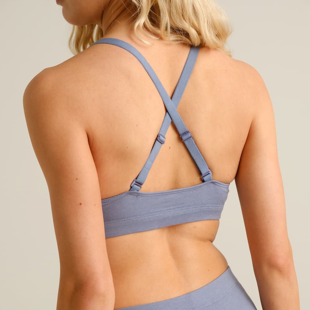 Soft Bra Junsele Steel Blue