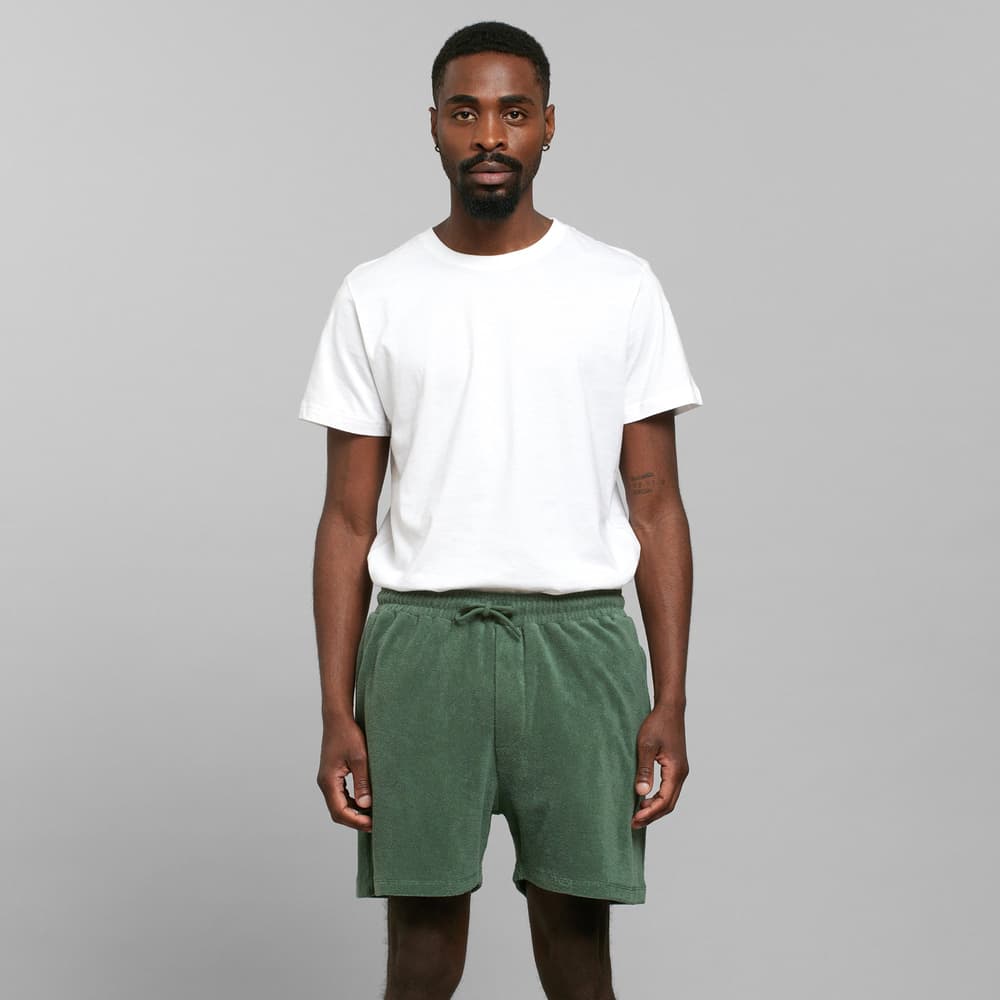 Terry Shorts Essingen Duck Green