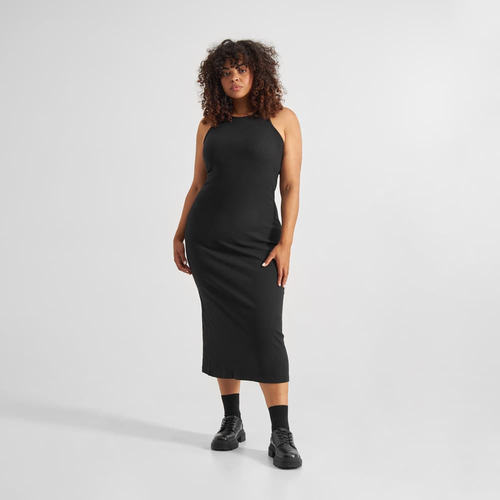 Rib Dress Motala Black