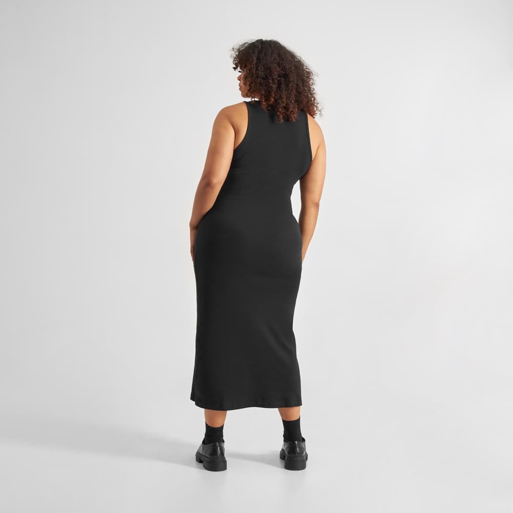 Rib Dress Motala Black