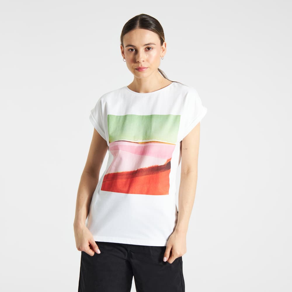 T-shirt Visby Landscape White