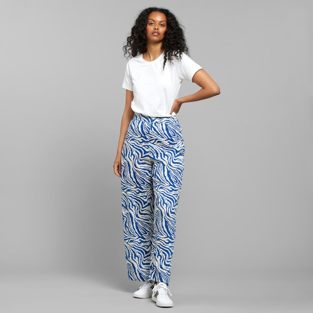 Pants Koster Zebra Blue