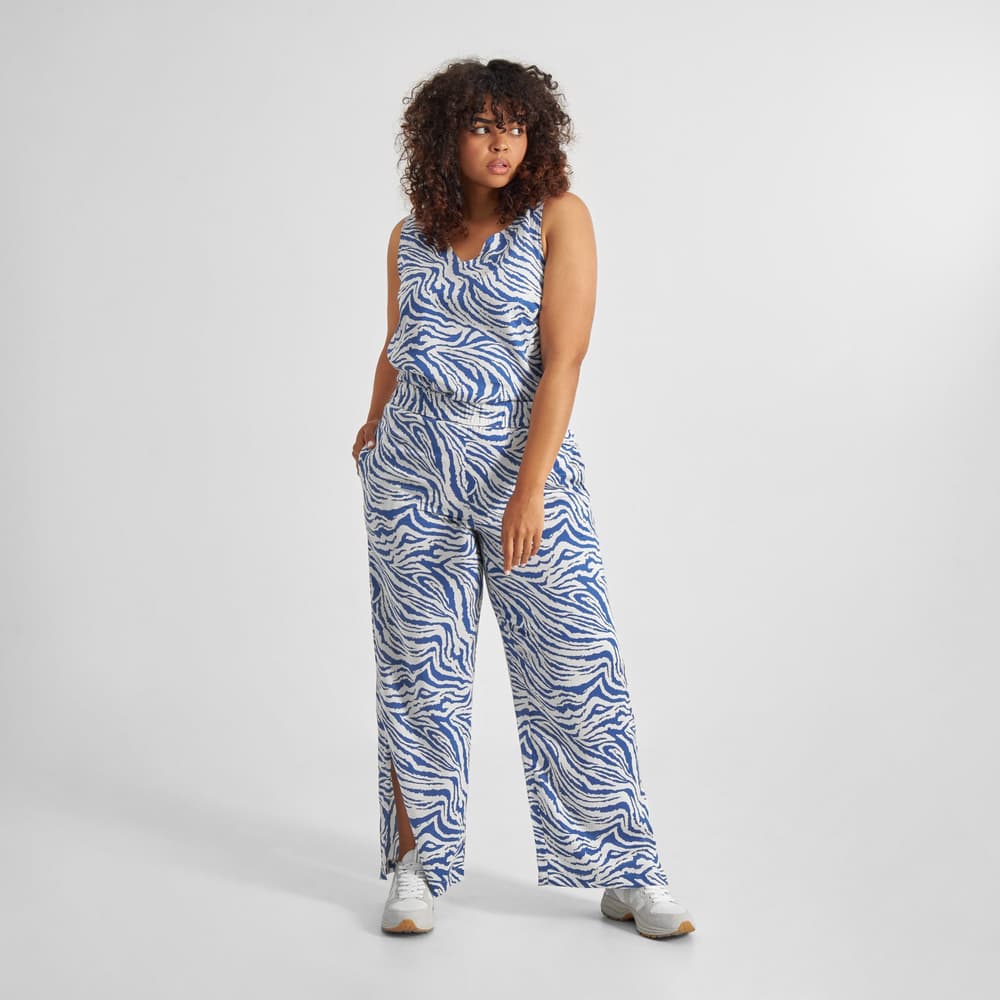 Pants Koster Zebra Blue