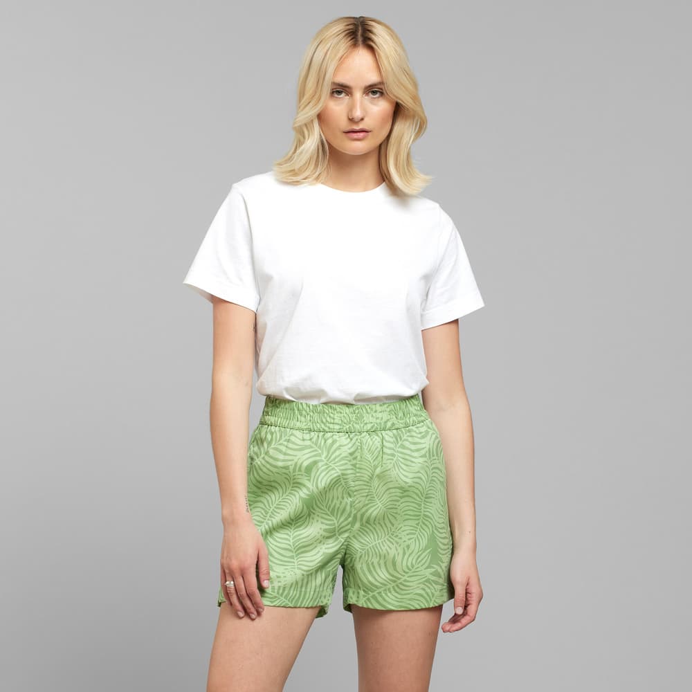 Shorts Aspudden Palm Leaves Green