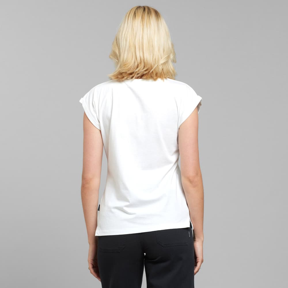 T-shirt Visby Flying Butterflies White