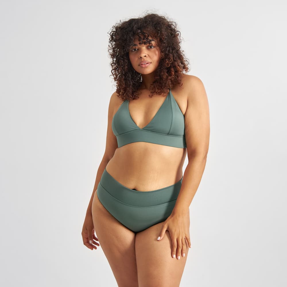 Bikini Top Alva Duck Green