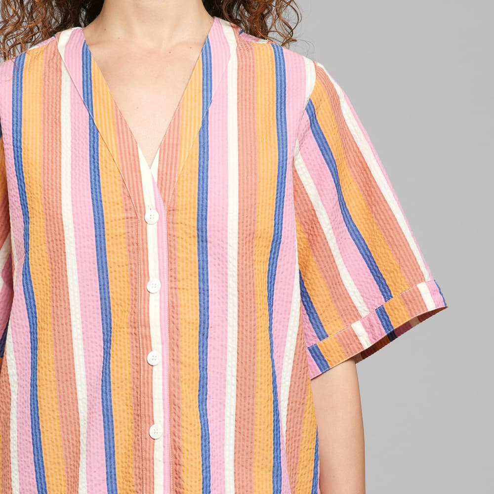 Blouse Odense Stripe Multi Color
