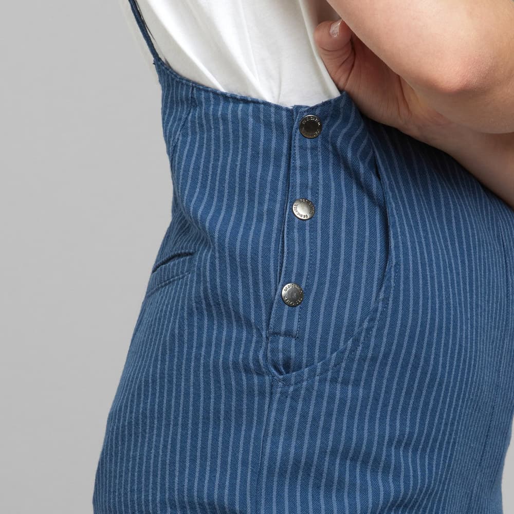 Jumpsuit Emmaboda Work Stripe Dark Blue