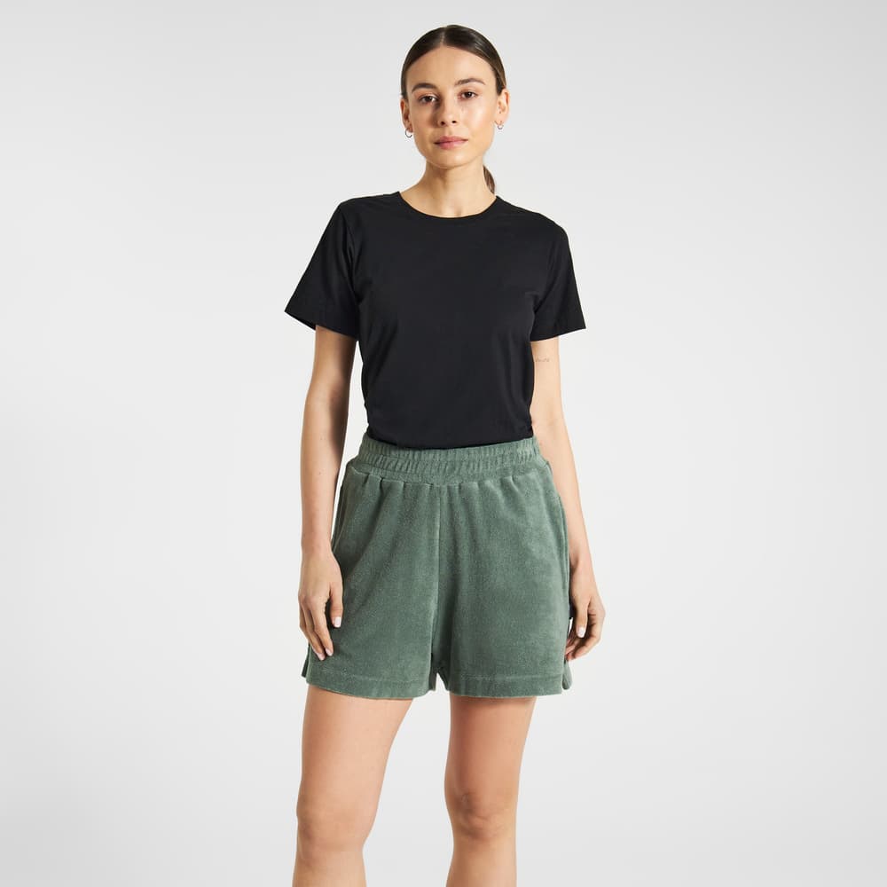 Terry Shorts Aspudden Duck Green