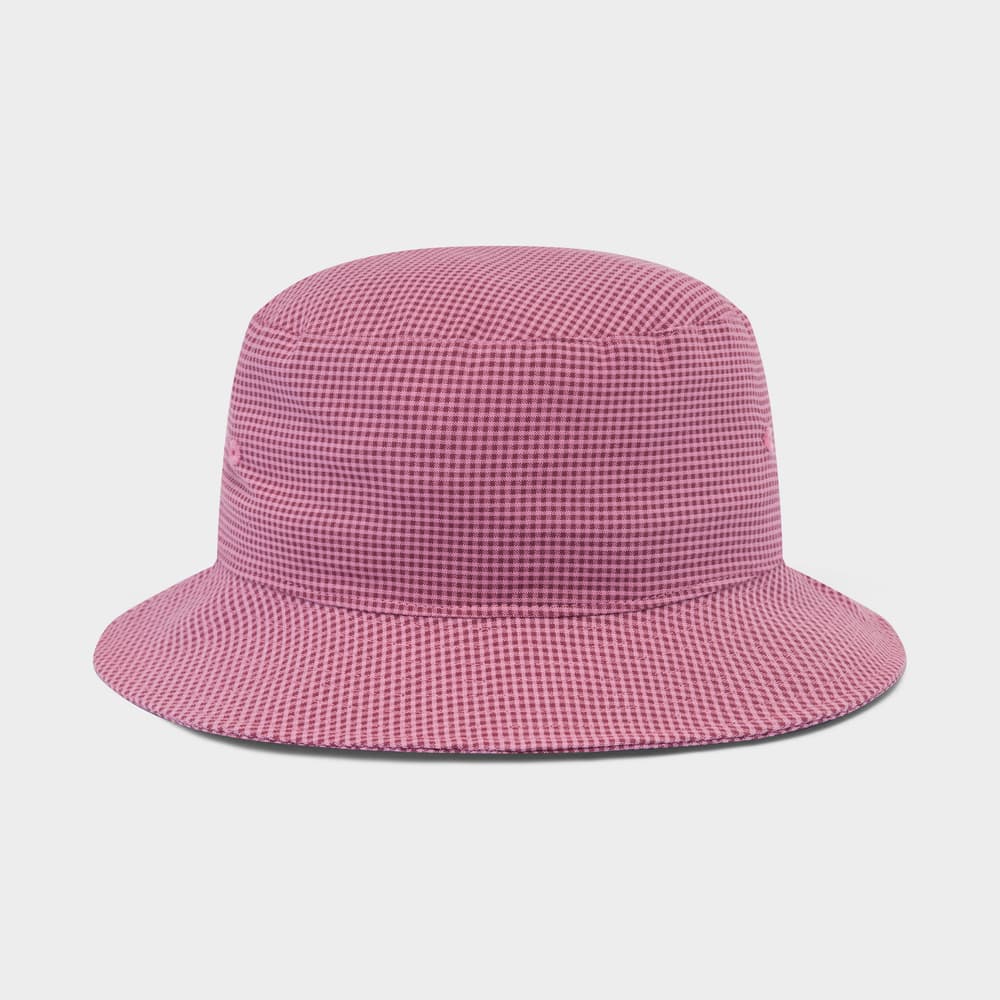 Bucket Hat Seersucker Cashmere Pink