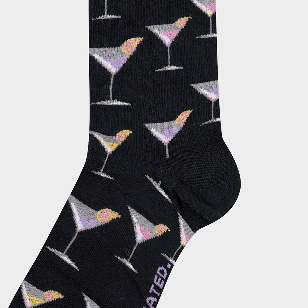 Socks Sigtuna Cocktails Black