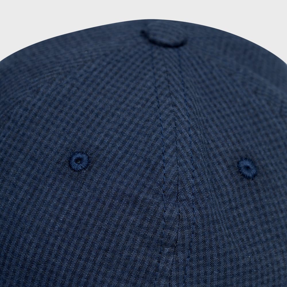 Soft Cap Seersucker Navy