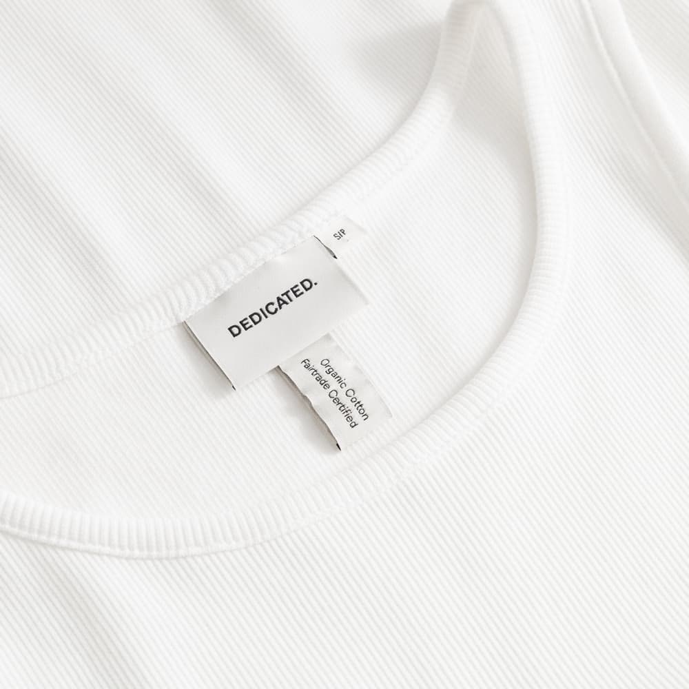 Rib Top Valdermarsvik White
