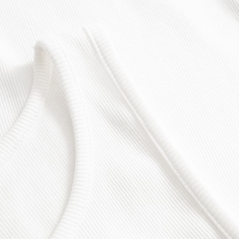 Rib Top Valdermarsvik White