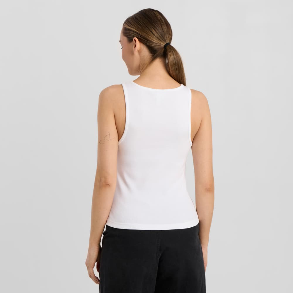 Rib Top Valdermarsvik White