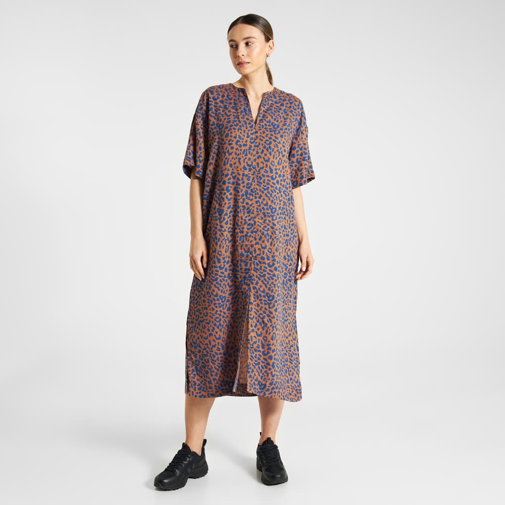 Kaftan Skillinge Leopard Light Brown