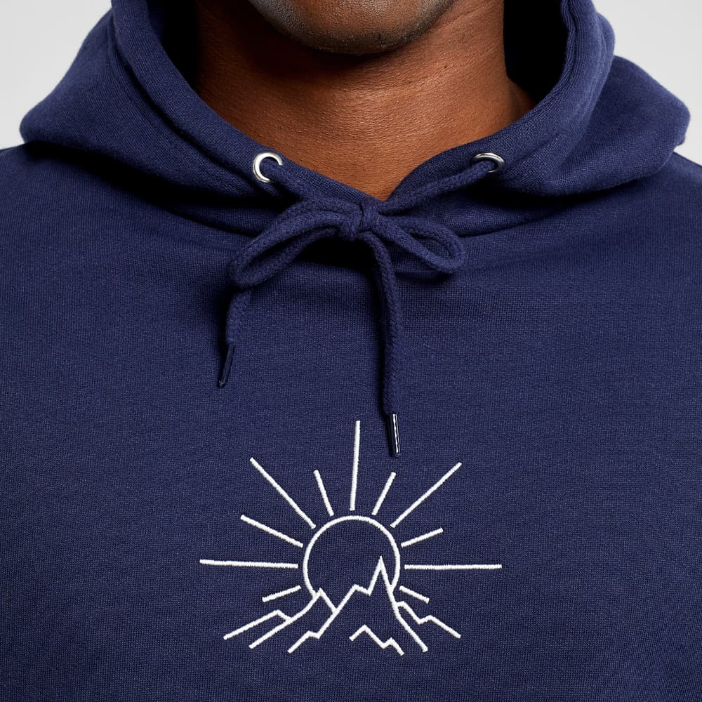 Hoodie Falun Mountain Line Navy