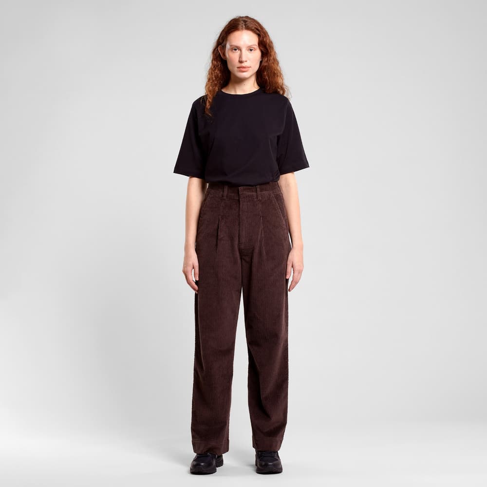 Pants Uddevalla Corduroy Coffee Brown