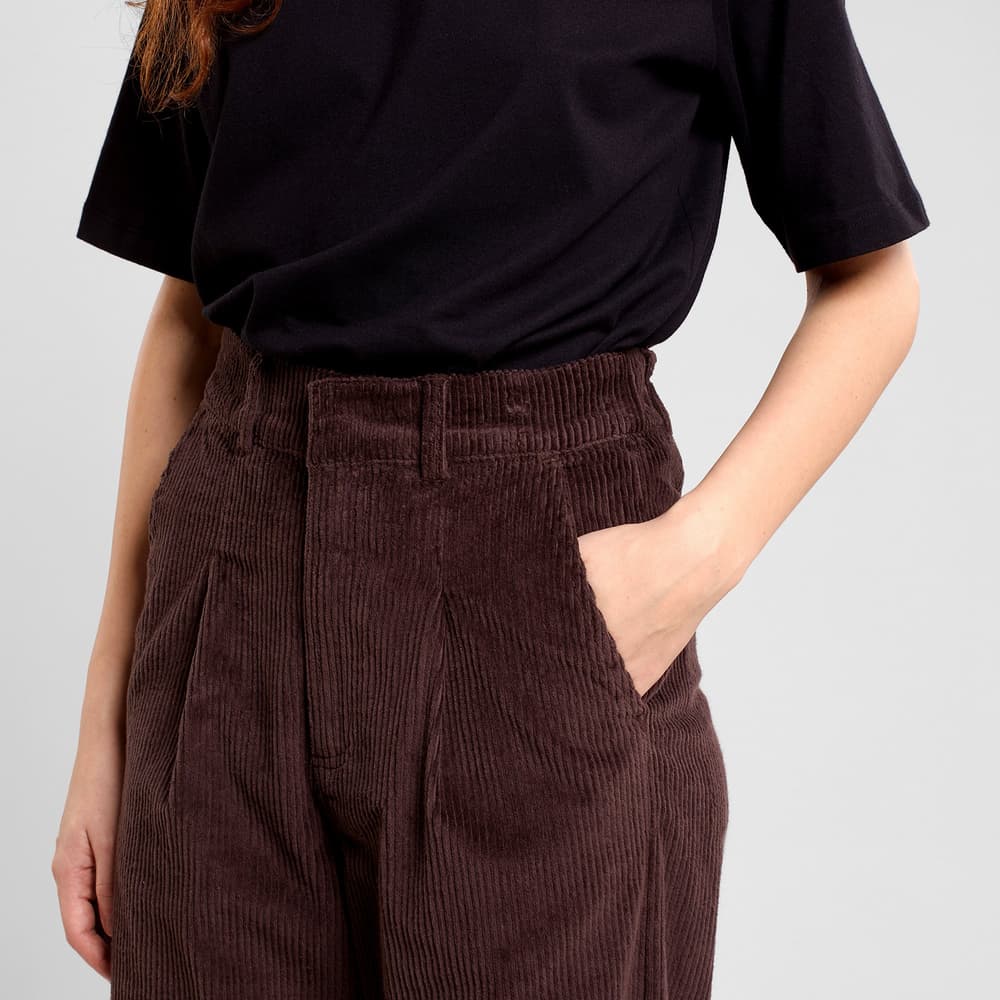 Pants Uddevalla Corduroy Coffee Brown