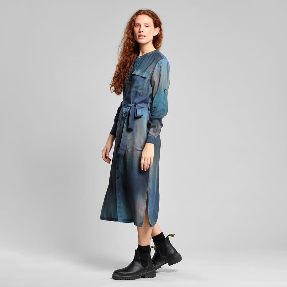 Shirt Dress Falsterbo Abstract Light Multi Color