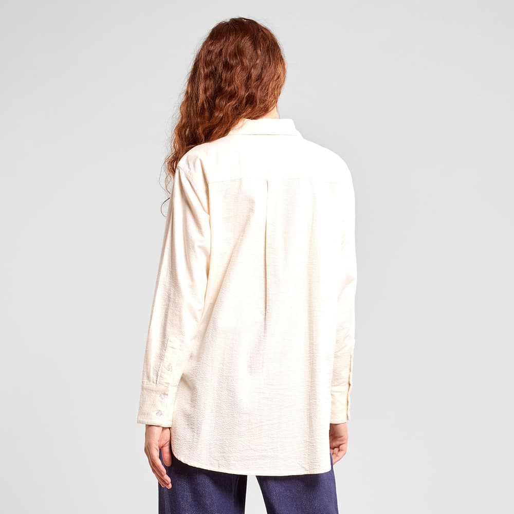 Shirt Kosta Seersucker Off-White