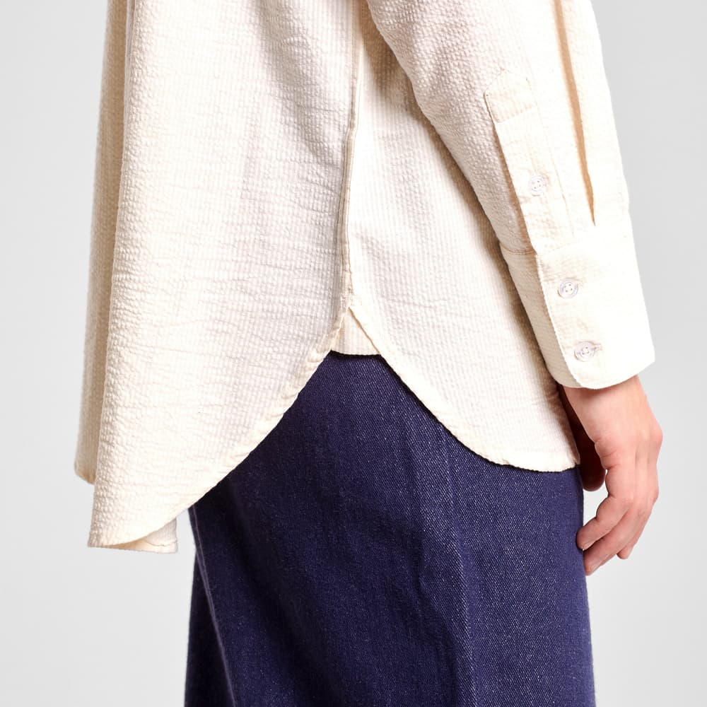 Shirt Kosta Seersucker Off-White