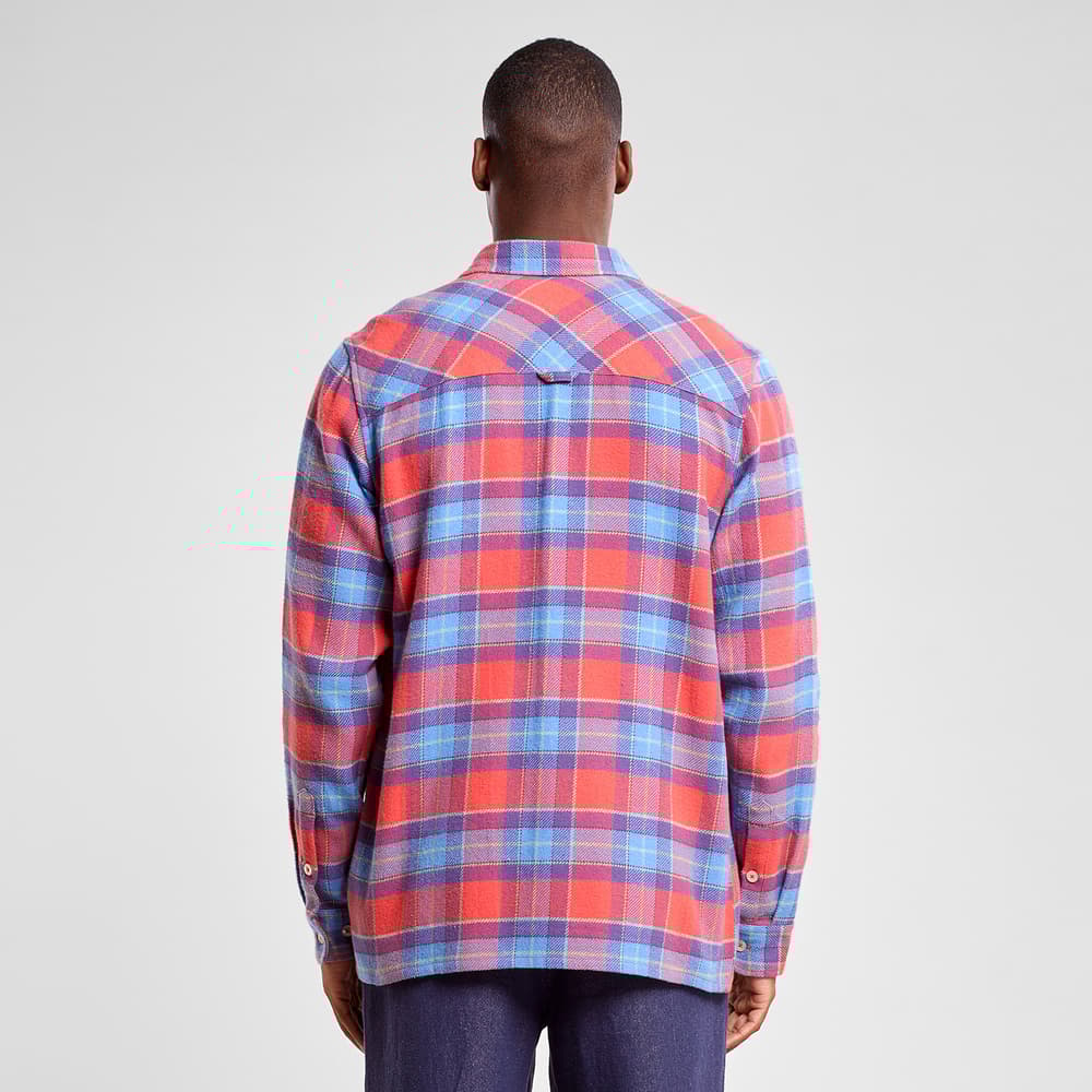 Shirt Rute Multi Check Mineral Red