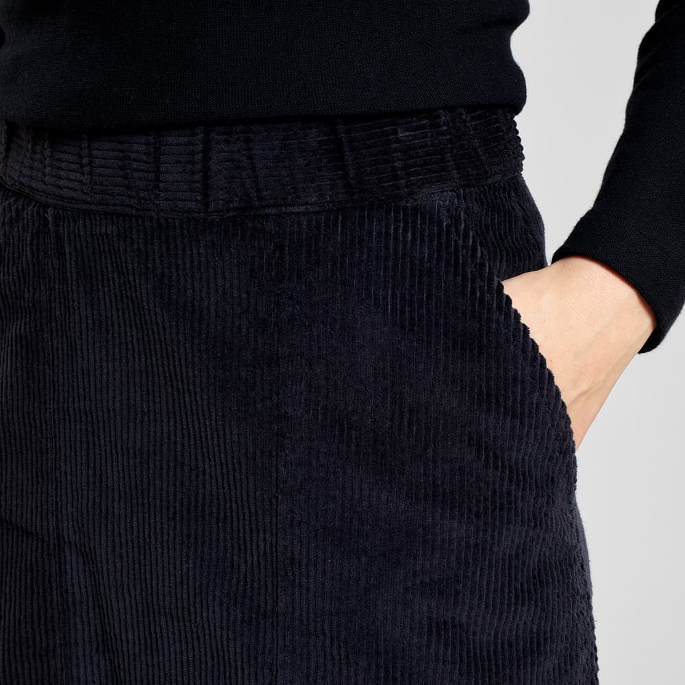 Skirt Majorna Corduroy Black