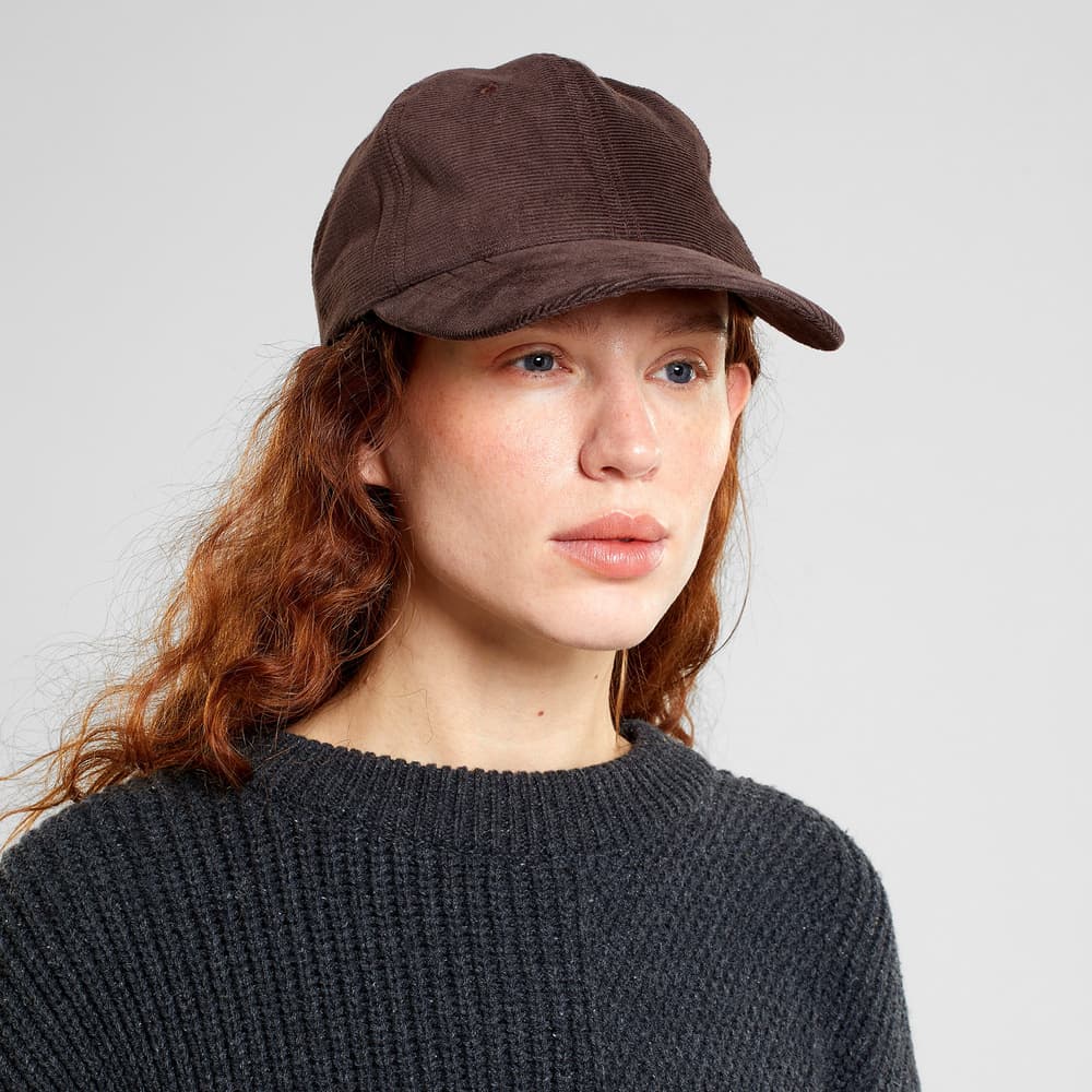 Soft Cap Slussen Corduroy Base Coffee Brown