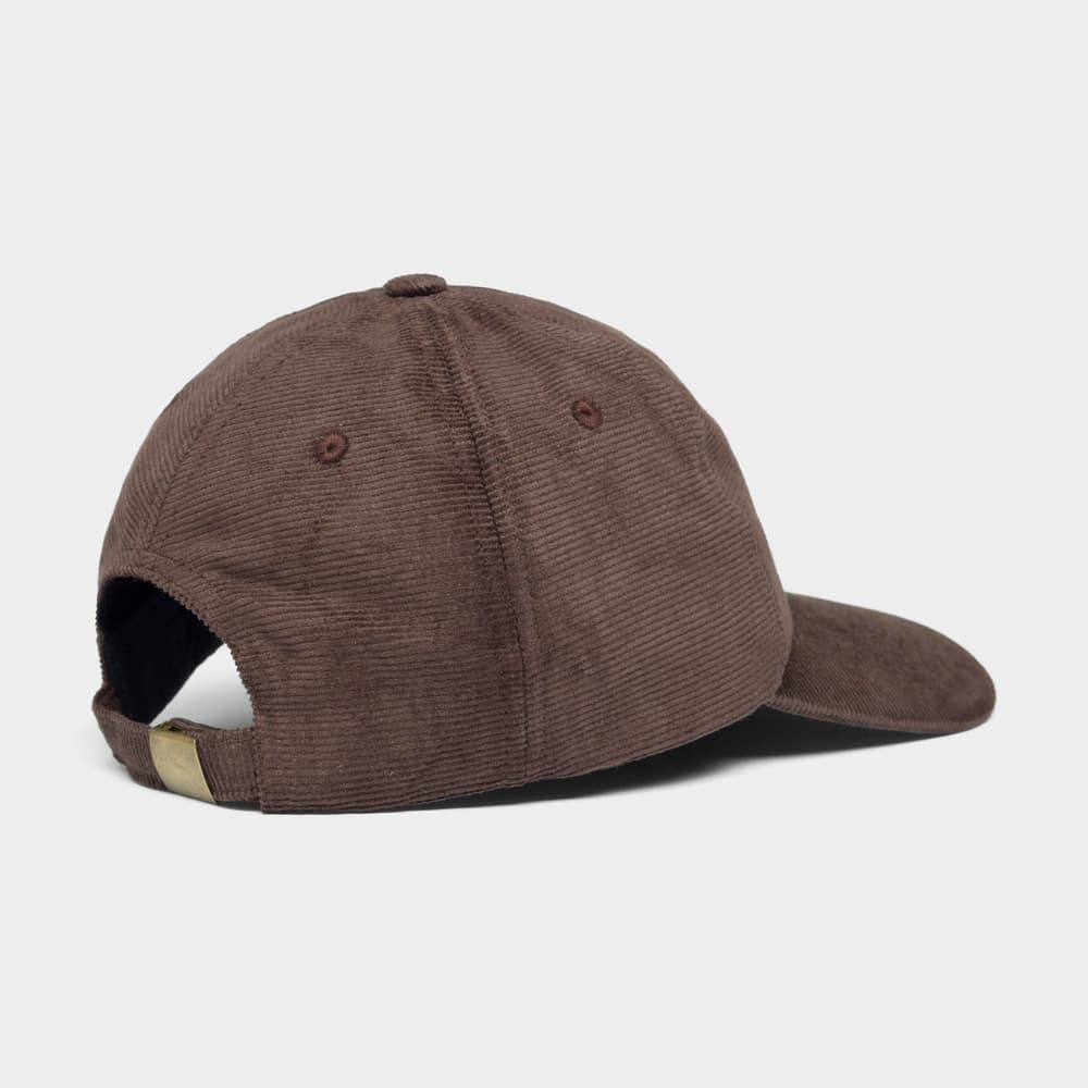 Soft Cap Slussen Corduroy Take A Hike Coffee Brown
