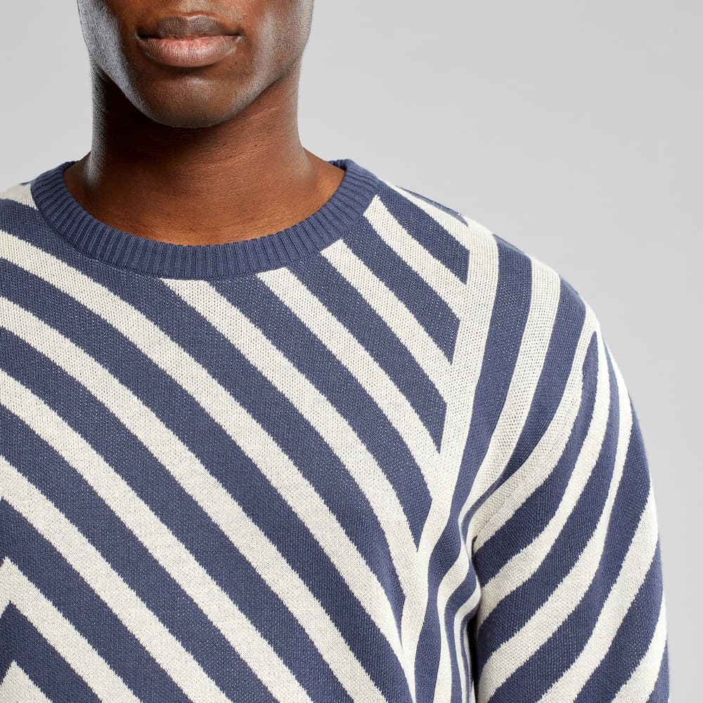 Sweater Mora Mountain Line Ombre Blue