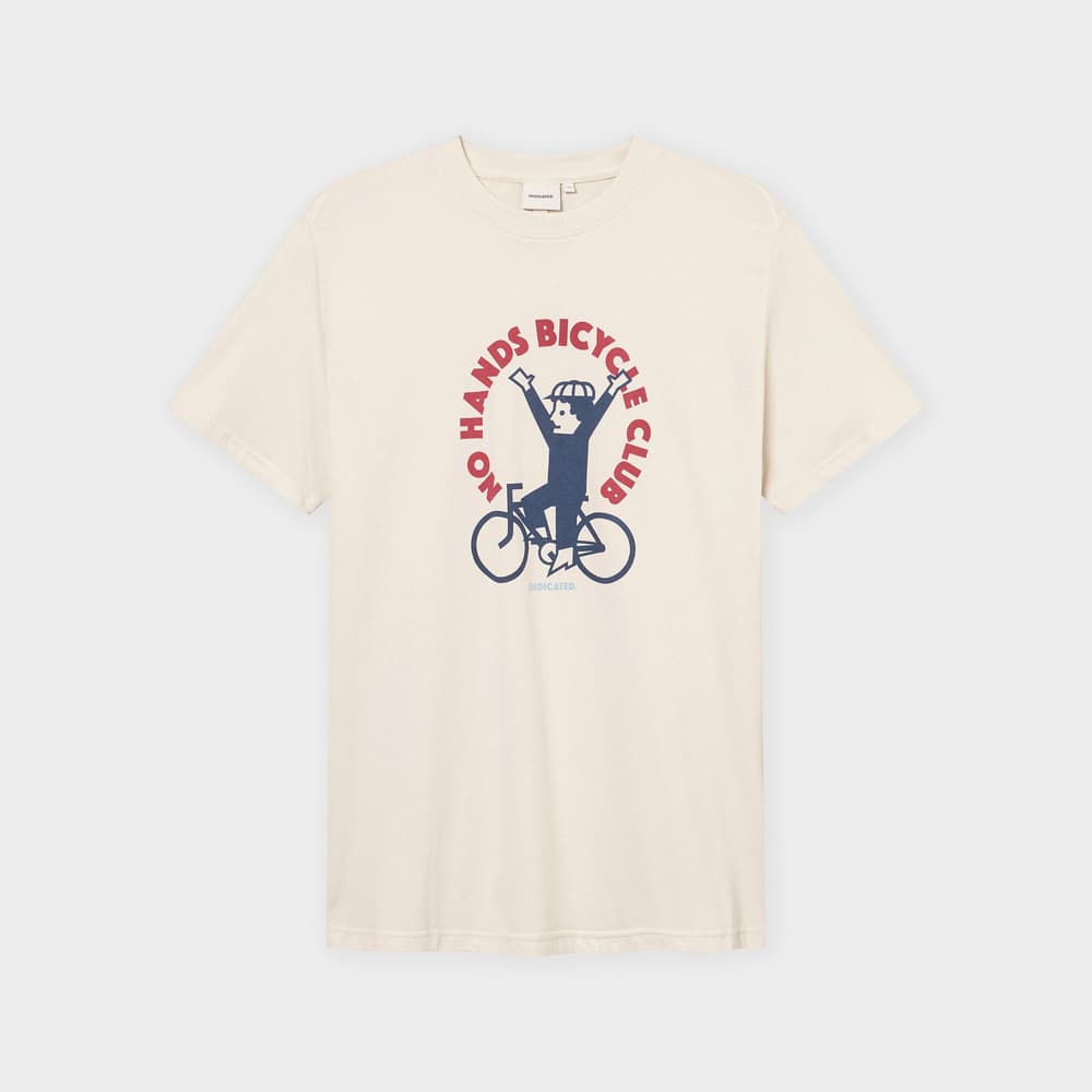 T-shirt Stockholm No Hands Oat White