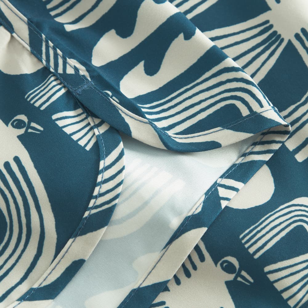 Swim Shorts Sandhamn Seagulls Majolica Blue