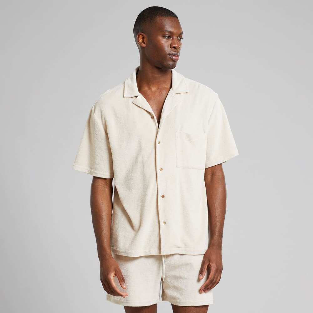 Terry Shirt Marstrand Oat White