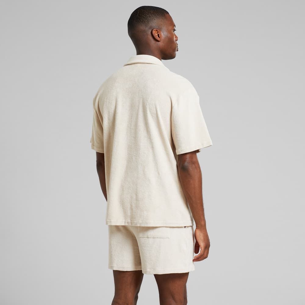 Terry Shorts Essingen Oat white