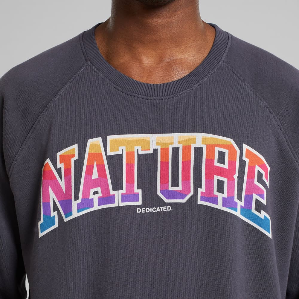Sweatshirt Malmoe Nature Sunset Charcoal